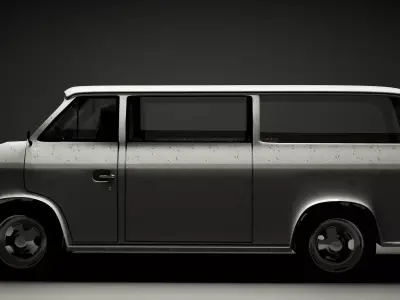 Chevrolet Vintage Van 3D model
