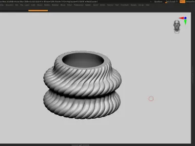 vase 3d print 541  3D print model