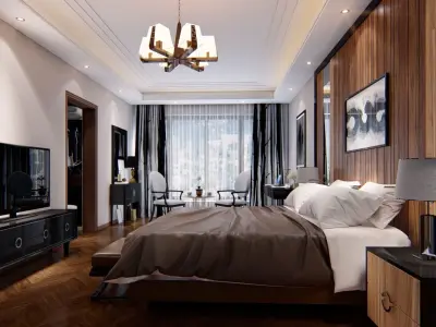 SCENE LUMION 11 5 AND ABOVE BEDROOM BY YOGA4ARCH 3D model