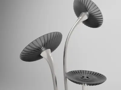 Mushroom Tabletop Decoration Free 3D model