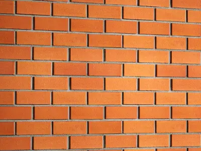 Bricks wall set 3D model