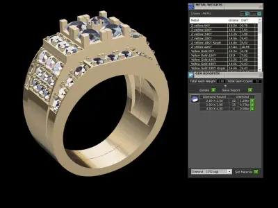 Ring Men D22 3D print model