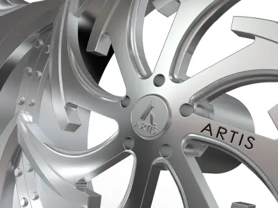 ARTIS FORGED DAGGER WHEEL 3D print model