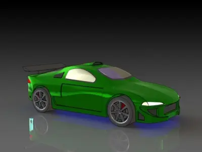 Mitsubishi Eclipse Free 3D print model