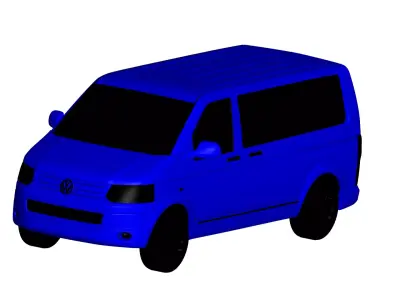Volkswagen Caravelle  3D model