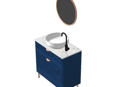 25 BATHROOM BLOCKS 3D model