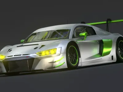 Audi R8 LMS 2019 EVO GT3 3D model