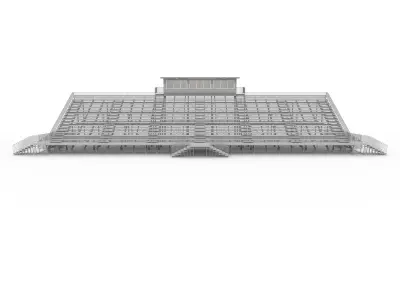 Bleachers 49 3D model