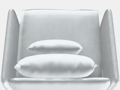 SODERHAMN Armchair Low-poly 3D model