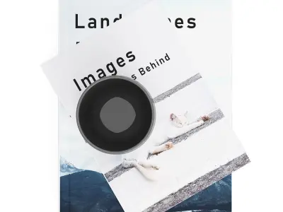 2xBooks and Cup 3D model