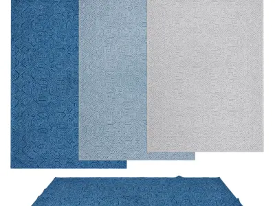 Rugs No 199 Low-poly 3D model
