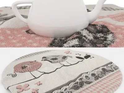 Rugs No 557 Low-poly 3D model