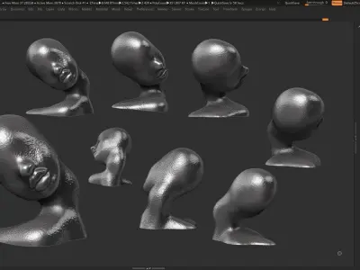 Modern Abstract Decorative sculpture 3d print model 27 3D print model