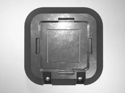 Sci Fi box Free 3D model buy