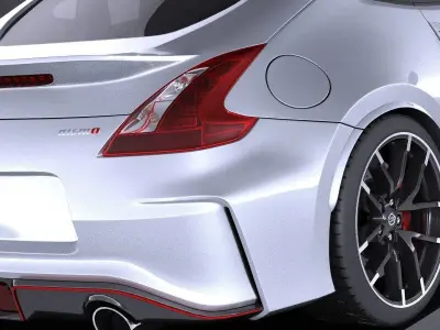 Nissan 370z Nismo 2017 VRAY 3D model