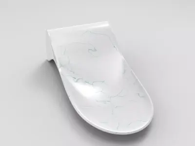 Kuki Gourmet Spoon Low-poly 3D model