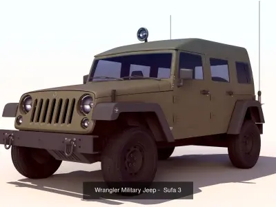 Military Vehicles Collection 3D Model Pack