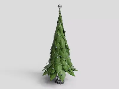 Christmas Decorative Tree 3D model