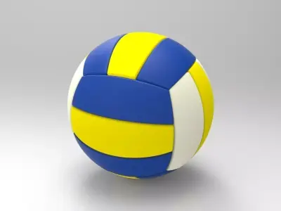 Volleyball Ball Free 3D model