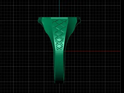 Print Ready STL 3DM  Gents Rings Diamond Men Ring  3D print model 151