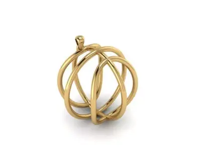 basketball ball pendant 106 3D print model