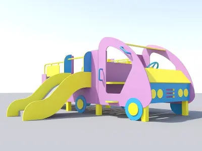 Playground 3D model 3D model