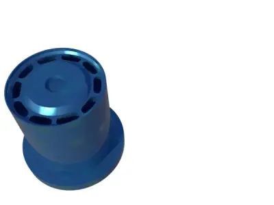 Velg Miniatur Bus Rear 3D model