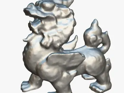 Dragon lion 3D print model