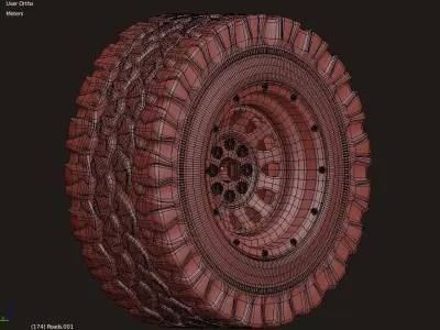 Toyota land-cruser sv8 3d Model Low-poly 3D model