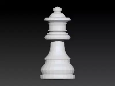 Chess Piece - Queen 3D print model