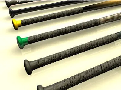 baseball bat collection 3D model