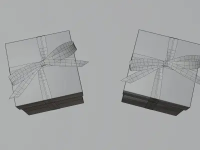 Gift Box 3D model get