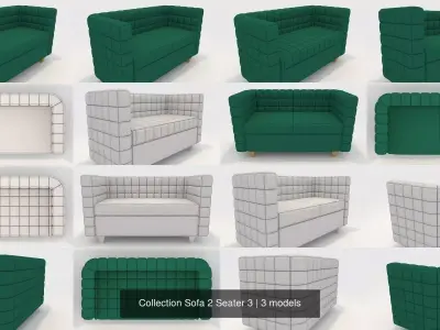 Collection Sofa 2 Seater 3