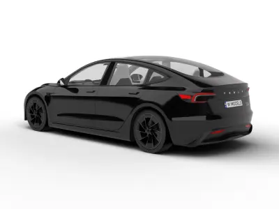 Tesla Model 3 Perfomance 2025 3d model 3D model