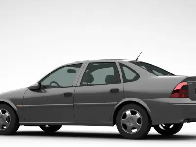 Opel Vectra B Sedan Facelift 3D model