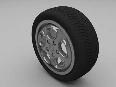 Porsche Wheel 3D model