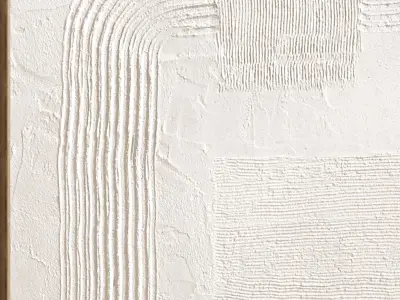 Plaster Two Photo Frame 480 Low-poly 3D model