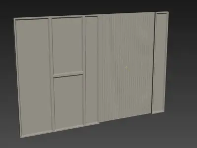 Decorative V35 Wall Panels 3D model