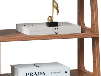 Bookcase Maxi W120 III 3D model