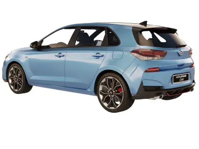 Hyundai i30 N-line 2019 3D model