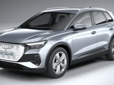 Audi Q4 35 e-tron 2022 3D model