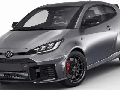 Toyota GR Yaris 2024 3D model