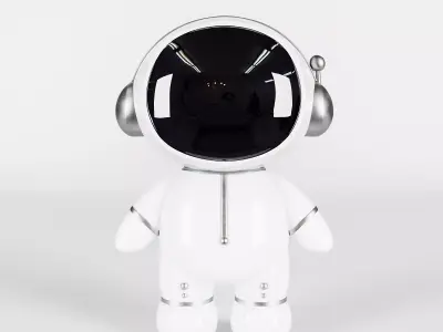 Astronaut decor for desktop 3D model
