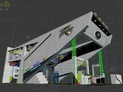 Exhibition - Area - 12X6-3DMAX2009-05 3D model