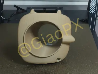 Subaru Impreza GC8 V6 Fog Light Cover With Duct 3D print model