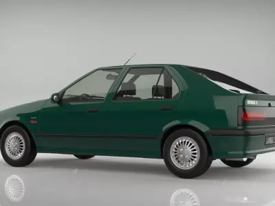 Renault 19 Hatchback 3D model