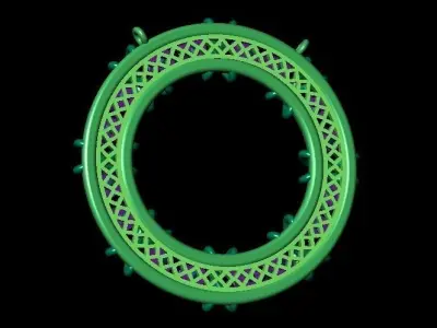 Tiffany Diamond Pendant 3D print model