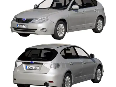 Subaru Impreza 3D model