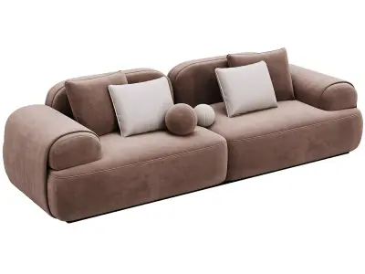  Sofa Beverly 243 By Rivatelierrivatelier 3D model