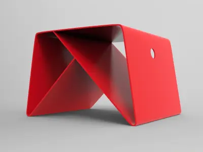 T4 Small Table Low-poly 3D model